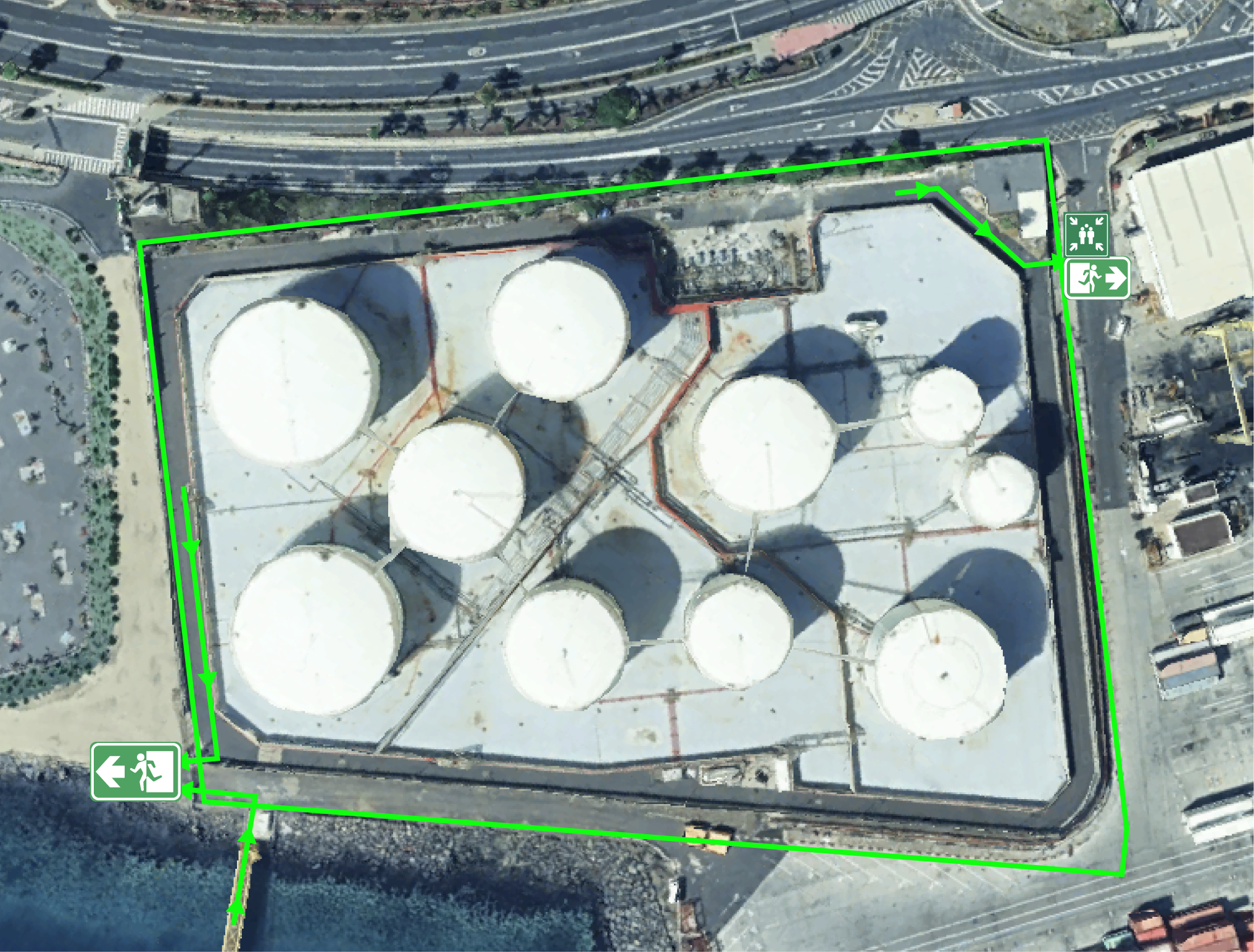 Plano recepción